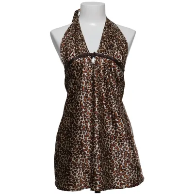 Halterneckklänning (Brun, Beige) från 3 Suisses Polyester