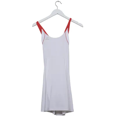 Träningsklänning (Vit, Röd) från Erima Elastan, Polyester