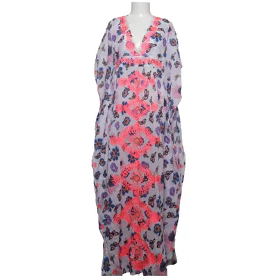Kaftan (Vit, Blå, Rosa) från Qneel Bomull