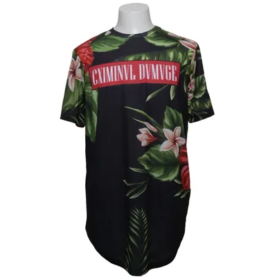 T-shirt (Noir, Multicolore) de Criminal Damage Polyester
