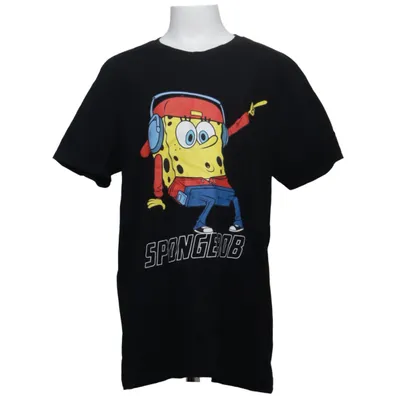 T-shirt (Svart, Gul, Blå, Röd, Vit) från SpongeBob SquarePants Bomull