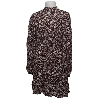 Jurk (Bruin, Wit) van Mango Viscose