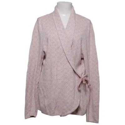 Strickjacke (Pink, Weiß) von Happy Holly Baumwolle