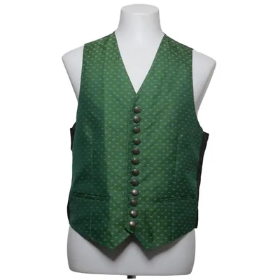 Suit vest (Green, Multicolored) from Lodenfrey Polyester