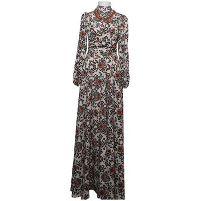 Robe longue (Beige, Multicolore) de Prestige