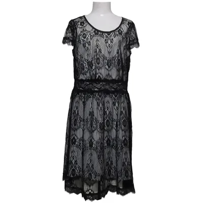 Klänning (Svart, Vit) från Apart Elastan, Polyester