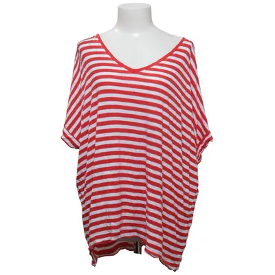 T-shirt (Rød, Hvid) fra Infinity Woman Viscose