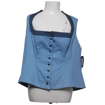 Dirndlbluse (Blau) von Alpina Baumwolle, Polyester