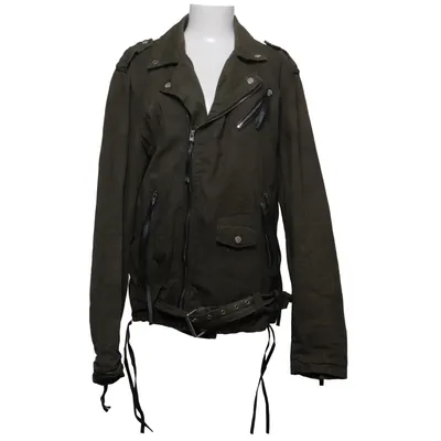 Veste de motard (Vert) de Be Edgy Coton
