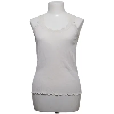 Tanktop (Wit) van Rosemunde Katoen, Zijde