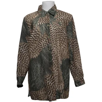 Blouse (Marron, Vert) de Schneberger Polyester