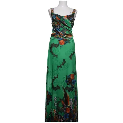 Maxi dress (Green, Multicolored) from Lucas & Emma Fashion Elastane, Polyester
