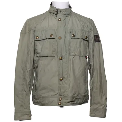 Jakke (Grøn) fra Belstaff Bomuld, Viscose