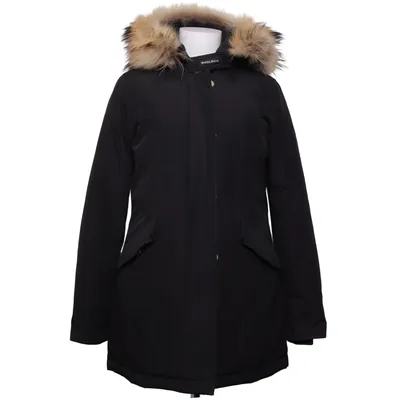 Down coat (Black) from Woolrich Cotton, Polyamide, Polyester