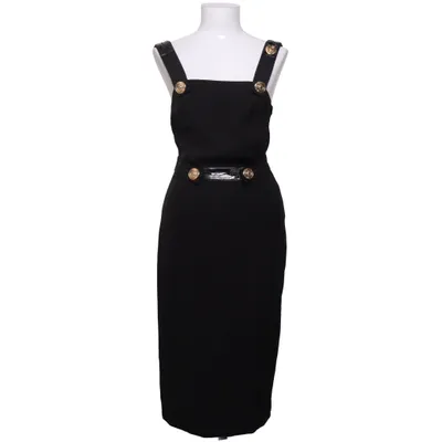 Dress (Black) from Versace for H&M Elastane, Polyester, Silk