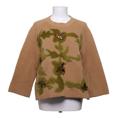 Tröja (Beige, Grön) från Louis Vuitton Kashmir, Polyamid, Polyuretan, Silke, Ull