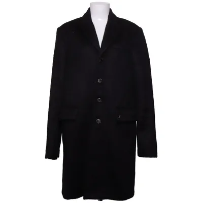 Manteau (Noir) de Versace Jeans Coton, Polyester, Viscose, Laine
