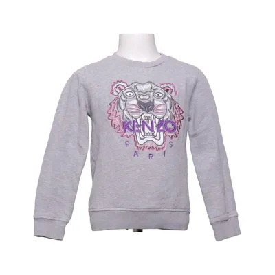 Sweatshirt (Gray, Multicolored) from Kenzo Kids Cotton, Polyester