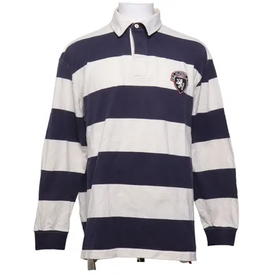 Rugby shirt (Blue, White) from Tommy Hilfiger Cotton