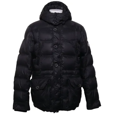 Dunjacka (Svart) från Moncler Akryl, Polyamid, Ull, Dun