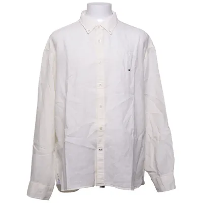 Buttondownskjorte (Hvid) fra Tommy Hilfiger Linned