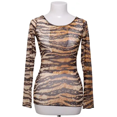 Top (Brun, Beige, Sort) fra Dolce & Gabbana Underwear Elastan, Polyamid