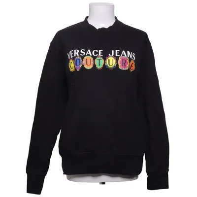 Sweatshirt (Schwarz, Mehrfarbig) von Versace Jeans Couture Baumwolle