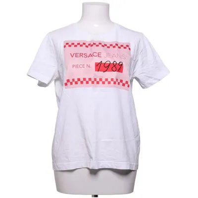 T-shirt (Vit, Röd) från Versace Jeans Bomull