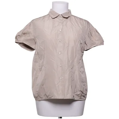 Chemise à manches courtes (Beige) de Miu Miu Acétate, Polyester