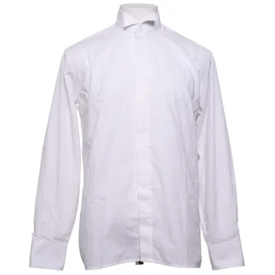 Skjorte (Hvid) fra Yves Saint Laurent Bomuld, Polyester