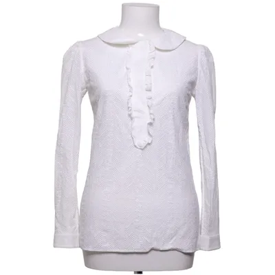 Blus (Vit) från Saint Laurent Bomull