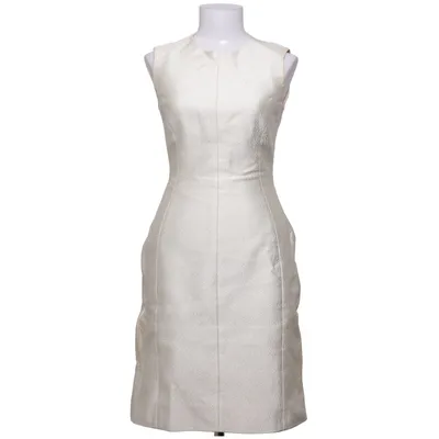 Robe (Blanc) de Versace Élasthane, Polyamide, Soie, Viscose, Laine