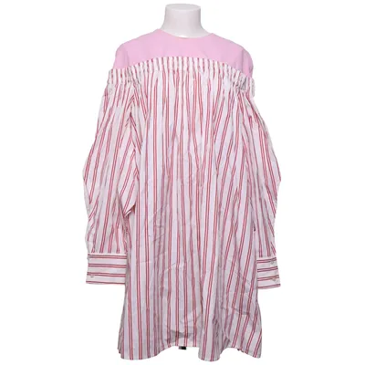 Dress (White, Pink, Multicolored) from MSGM Cotton