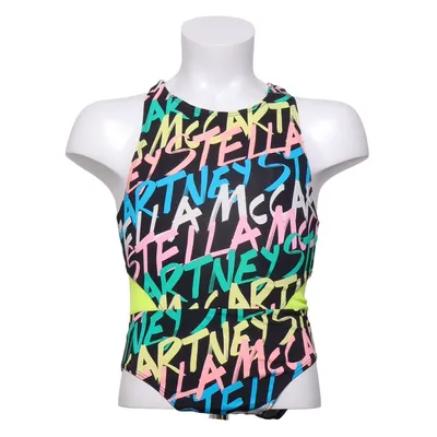 Badedragt (Sort, Flerfarvet) fra Stella McCartney Kids Elastan, Polyamid