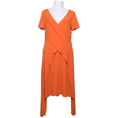 Jurk (Oranje) van Red Valentino Acetaat, Elastaan, Polyamide