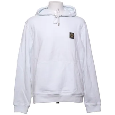 Sweat à capuche (Blanc) de Belstaff Coton, Élasthane