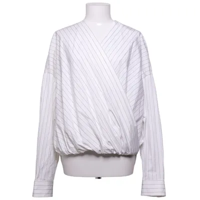 Omlottblus (Vit, Blå) från Dries van Noten Bomull