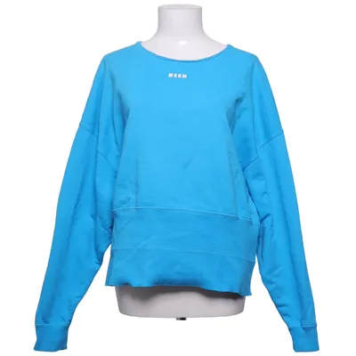Sweatshirt (Blue) from MSGM Milano Cotton