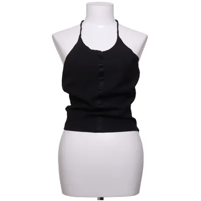 Halter neck top (Black) from Gucci Acetate, Wool