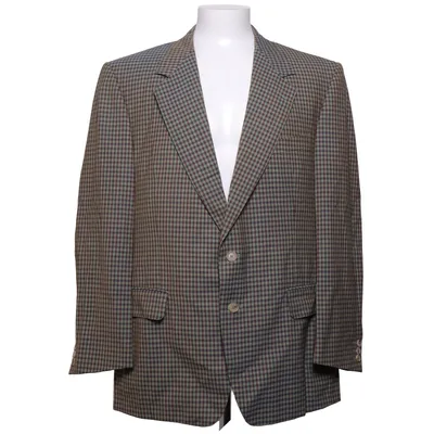Blazer (Gris) de Ermenegildo Zegna Laine