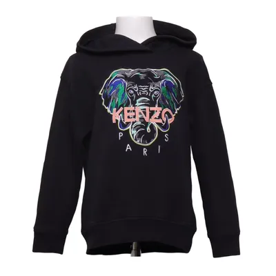 Huvtröja (Svart) från Kenzo Kids Bomull, Polyester