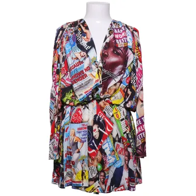 Klänning (Vit, Flerfärgad) från Balenciaga Elastan, Viskos