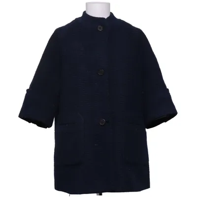 Manteau (Bleu) de Opening Ceremony Coton, Polyester, Laine