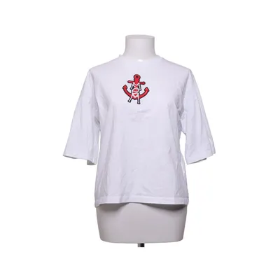 T-shirt (White) from MSGM Milano Cotton, Polyester
