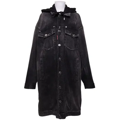 Jeansjacka (S75AA0391 S39781) från Dsquared2 Bomull, Elastan