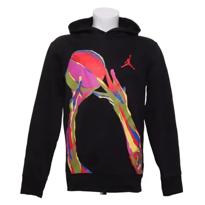 Huvtröja (Svart, Flerfärgad) från Jordan Bomull, Polyester