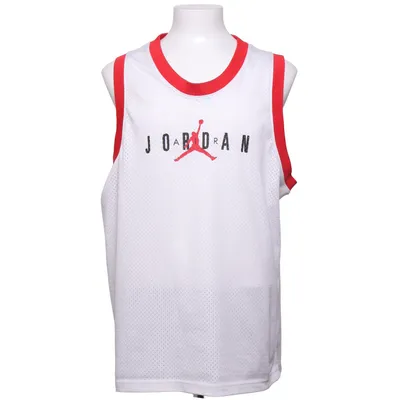 Basketlinne (Vit, Röd) från Jordan Polyester