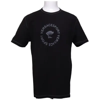 T-shirt (Black) from Versace Sport