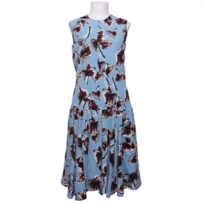 Dress (Blue, Multicolored) from Marni Silk, Viscose