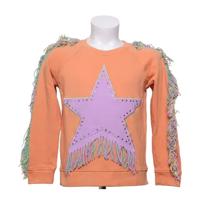 Sweatshirt (Orange, Lilla, Flerfarvet) fra Stella McCartney Kids Bomuld, Elastan
